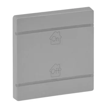 Legrand Valena Life 755082 burkolat, alumínium, süllyesztett