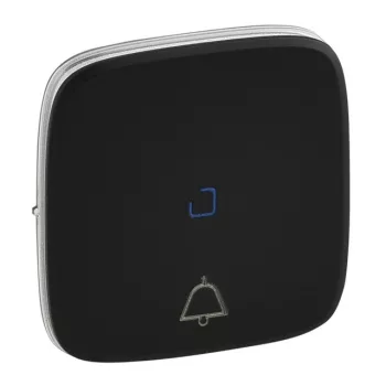 Legrand Valena Allure 755093 burkolat, IP20, fekete, süllyesztett