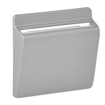   Legrand Valena Life 755162 hotelkártya kapcsoló, aluminium burkolattal keret nélkül, süllyesztett 10A 250V (Legrand 755162)