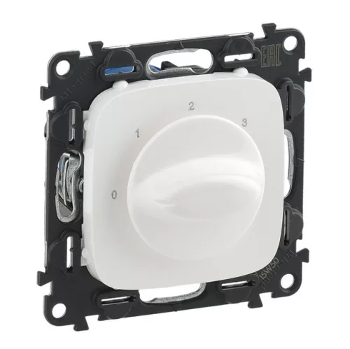 Legrand Valena Allure 755175 burkolat, 20 A, IP20, fehér, süllyesztett