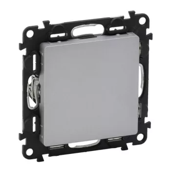 Legrand Valena Life 755182 vakfedél, IP20, alumínium, süllyesztett