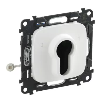 Legrand Valena Allure 755235 burkolat, 6 A, IP20, fehér, süllyesztett