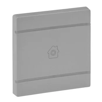   Legrand 755242 MyHome (Valena Life) általános kapcsoló széles burkolat, alumínium ( Legrand 755242 )