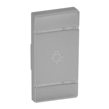 Legrand Valena Life 755267 burkolat, alumínium, süllyesztett