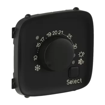 Legrand Valena Allure 755318 burkolat, IP20, fekete, süllyesztett