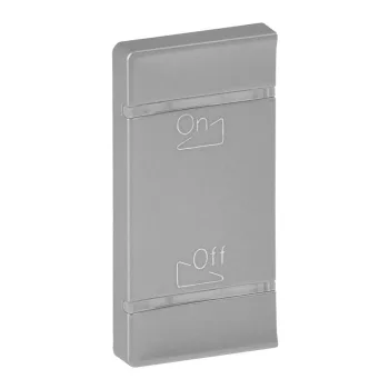   Legrand 755323 MyHome (Valena Life) hangerővezérlés, fényerőszabályozás, bal oldali burkolat, alumínium ( Legrand 755323 )