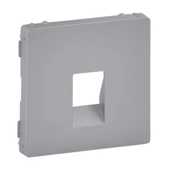   Legrand 755362 Valena Life hangszóró-csatlakozóaljzat burkolat, 2 kivezetéssel alumínium ( Legrand 755362 )