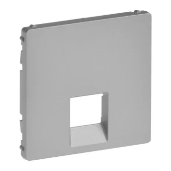   Legrand 755412 Valena Life 1xRJ45/RJ11 csatlakozóaljzat burkolat alumínium ( Legrand 755412 )