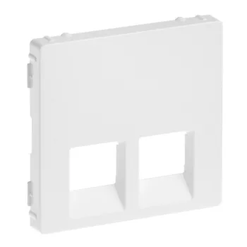   Legrand 755420 Valena Life 2xRJ45/RJ11 csatlakozóaljzat burkolat fehér ( Legrand 755420 )