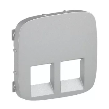 Legrand Valena Allure 755427 RJ45 aljzat, IP20, alumínium, süllyesztett