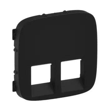 Legrand Valena Allure 755428 RJ45 aljzat, IP20, fekete, süllyesztett
