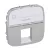 Legrand 755477 Valena Allure RJ11/RJ45 aljzat burkolat címketartóval, Alumínium ( Legrand 755477 )