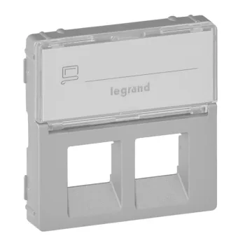 Legrand Valena Life 755482 RJ45 aljzat, IP20, alumínium, süllyesztett