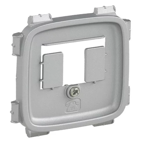 Legrand Valena Allure 755497 burkolat, IP20, alumínium, süllyesztett