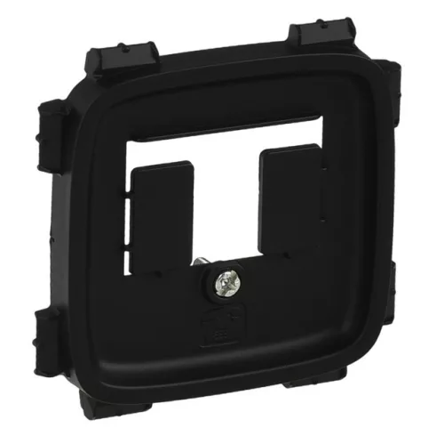 Legrand Valena Allure 755498 burkolat, IP20, fekete, süllyesztett