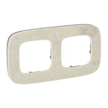   Legrand Valena Allure 755522 2-es márvány keret, függőleges és vízszintes elhelyezéssel