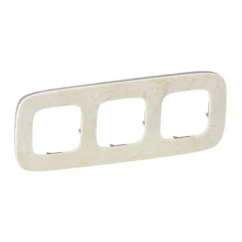   Legrand Valena Allure 755523 3-as márvány keret, függőleges és vízszintes elhelyezéssel