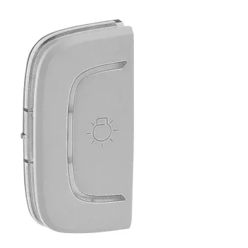   Legrand 755530 Myhome (Valena Allure) világítás bal oldali burkolat, aluminium ( Legrand 755530 )