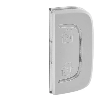   Legrand 755538 MyHOME (Valena Allure) GEN BE/KI jobb oldali burkolat, aluminium ( Legrand 755538 )
