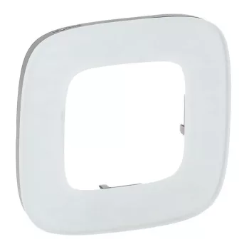 Legrand Valena Allure 755541 egyes keret, IP20, fehérüveg