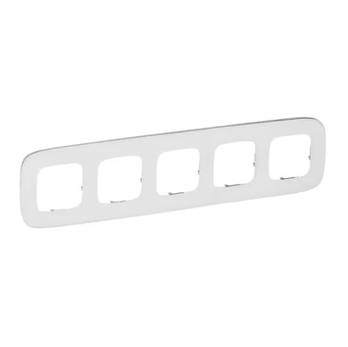 Legrand Valena Allure 755545 ötös keret, IP20, fehérüveg