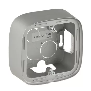   Legrand 755571 Valena Allure Egyes kiemelődoboz, Alumínium ( Legrand 755571 )