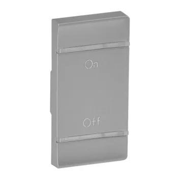 Legrand Valena Life 755577 burkolat, alumínium, süllyesztett