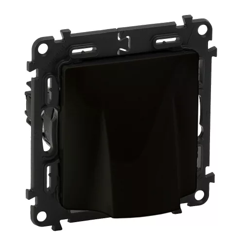 Legrand Valena Life 756344 Kábel kivezető, IP20, fekete, süllyesztett