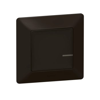  Legrand Netatmo 756385 Valena Life okos szimpla kapcsoló (távvezérlő) 1 csoport vezetékes okos eszköz távvezérlésére alkalmas (egypólusú kapcsoló, mikromodul, csatlakozóaljzat..stb); díszítőkerettel, elemmel és kétoldalú ragasztóval szállítva fekete