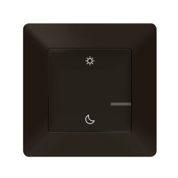   Legrand Netatmo 756389 Valena Life okos szcenárió kapcsoló (távvezérlő) Home + Control alkalmazásban beállított ébredés / elalvás szcenárióek indítására; díszítőkerettel, elemmel és kétoldalú ragasztóval szállítva fekete