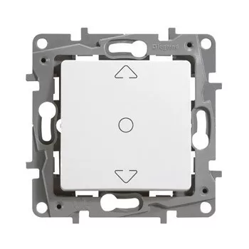 Legrand Niloé 764511 redőnykapcsoló, 6 A, IP31, fehér, süllyesztett