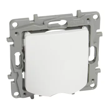 Legrand Niloé 764546 kábelkivezető, IP20, fehér, süllyesztett