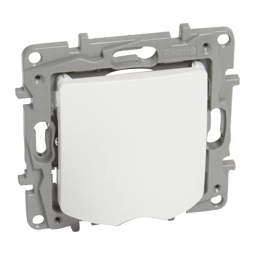 Legrand Niloé 764546 kábelkivezető, IP20, fehér, süllyesztett