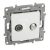 Legrand Niloé 764558 végzáró TV-SAT csatlakozóaljzat 10 dB, fehér burkolattal, keret nélkül, süllyesztett (Legrand 764558)