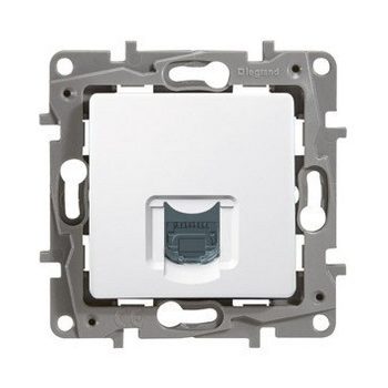   Legrand Niloé 764577 Informatikai csatlakozóaljzat 1xRJ45 Cat6 FTP fehér burkolattal keret nélkül (Legrand 764577)
