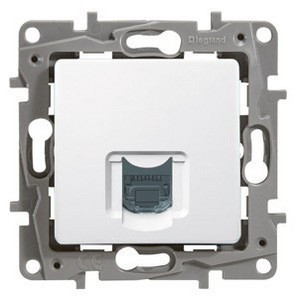 Legrand Niloé 764577 Informatikai csatlakozóaljzat 1xRJ45 Cat6 FTP fehér burkolattal keret nélkül (Legrand 764577) Legrand Niloé 764577 Informatikai csatlakozóaljzat 1xRJ45 Cat6 FTP fehér burkolattal keret nélkül (Legrand 764577)