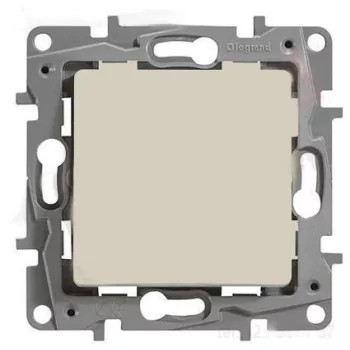 Legrand Niloé 764600 egypólusú kapcsoló (101), 10 A, IP20, bézs, süllyesztett