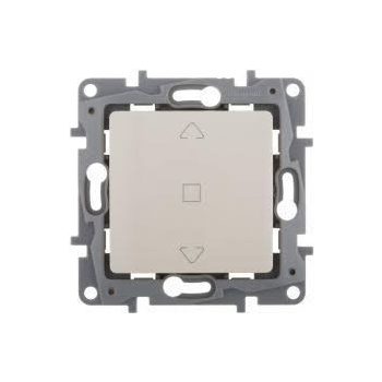   Legrand Niloé 764612 redőnynyomó, bézs burkolattal keret nélkül, süllyesztett 6A 250V (Legrand 764612)