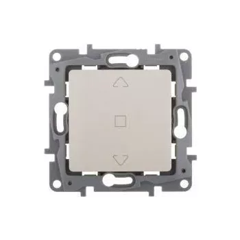   Legrand Niloé 764625 vízmentes egypólusú nyomó (N101), bézs burkolattal keret nélkül, süllyesztett, (IP44) 6A 250V (Legrand 764625)