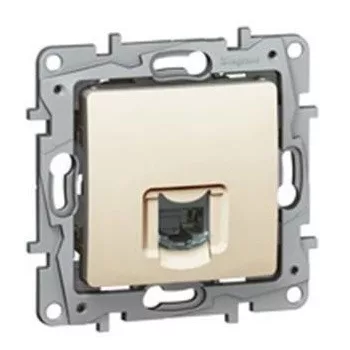 Legrand Niloé 764669 RJ11 telefonaljzat, IP20, bézs, süllyesztett