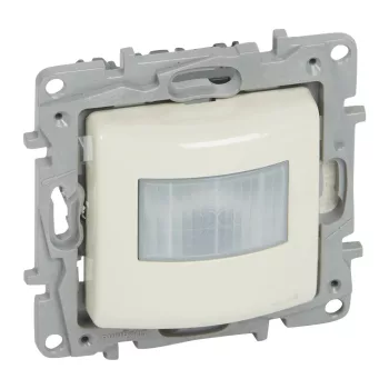   Legrand 764682A Niloé mozgásérzékelős (PIR) kapcsoló, 500 W LED, 3 vezetékes, bézs (Legrand 764682A)