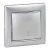 Legrand Valena 770112 egypólusú nyomó (N101), 10 A, IP31, alumínium, süllyesztett