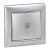 Legrand Valena 770113 egypólusú nyomó (N101), 10 A, IP31, alumínium, süllyesztett