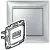 Legrand Valena 770139 telefoncsatlakozó 2xRJ11 aluminium burkolattal keret nélkül (Legrand 770139)