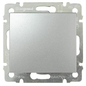   Legrand 770146 Valena vakfedél alumínium ( Legrand 770146 )