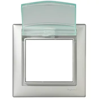   Legrand Valena 770150 1-es vízmente aluminium keret (IP44) (Legrand 770150)