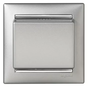 Legrand Valena 770235 hotelkártya kapcsoló, 10 A, IP20, alumínium, süllyesztett