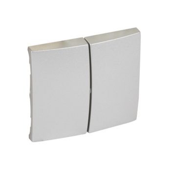   Legrand 770252 Valena csillár/kettős váltókapcsoló billentyű alumínium ( Legrand 770252 )