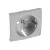 Legrand 770253 Valena 2P+F aljzat burkolat, gyermekvédelemmel, alumínium ( Legrand 770253 )