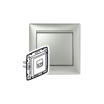   Legrand 770285 Valena HDMI csatlakozó, alumínium ( Legrand 770285 )